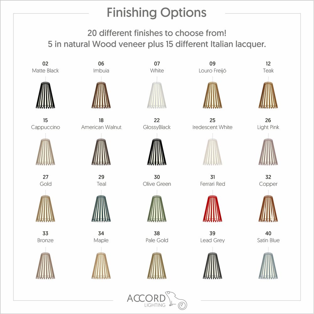 Floor lamps - Slatted Collection - ACCORD LIGHTING