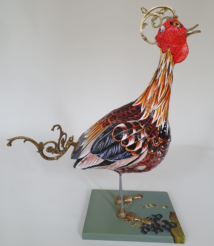 Sculptures, statuettes et miniatures - La vendange du coq - ARTBOULIET