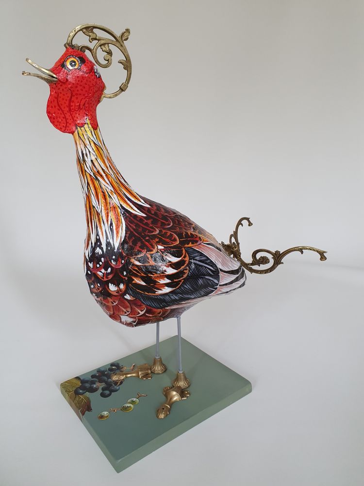 Sculptures, statuettes et miniatures - La vendange du coq - ARTBOULIET