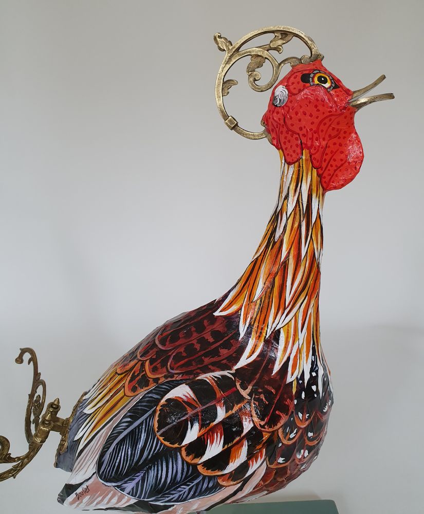 Sculptures, statuettes et miniatures - La vendange du coq - ARTBOULIET