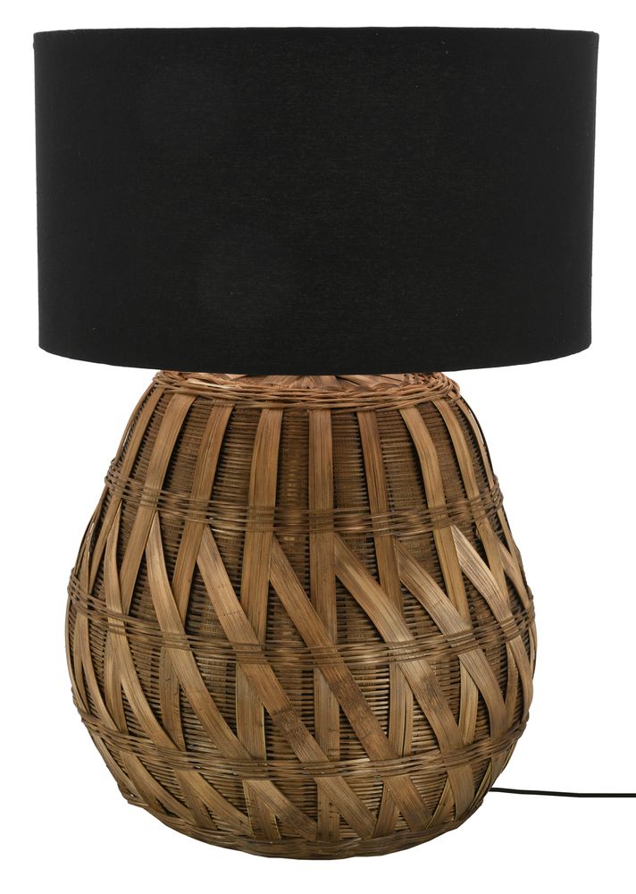 Lampes à poser - Lampe à poser en bambou tressé - AUBRY GASPARD
