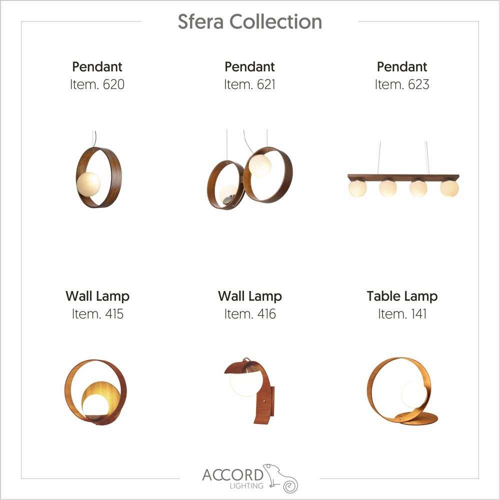 Hanging lights - Sfera Collection - ACCORD LIGHTING