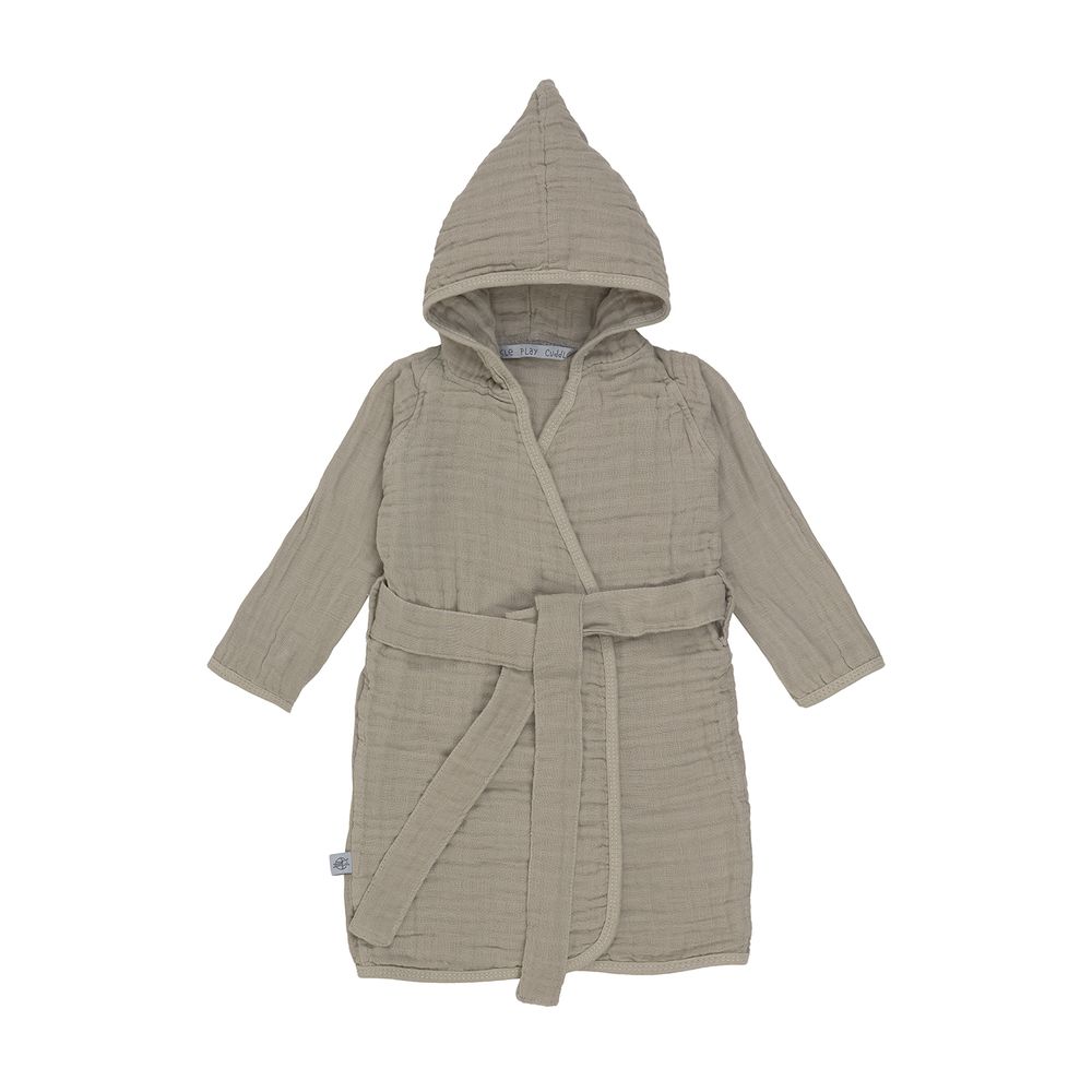 Children's bathtime - LÄSSIG Muslin Bathrobe, Poncho and Hooded Towel - LASSIG GMBH
