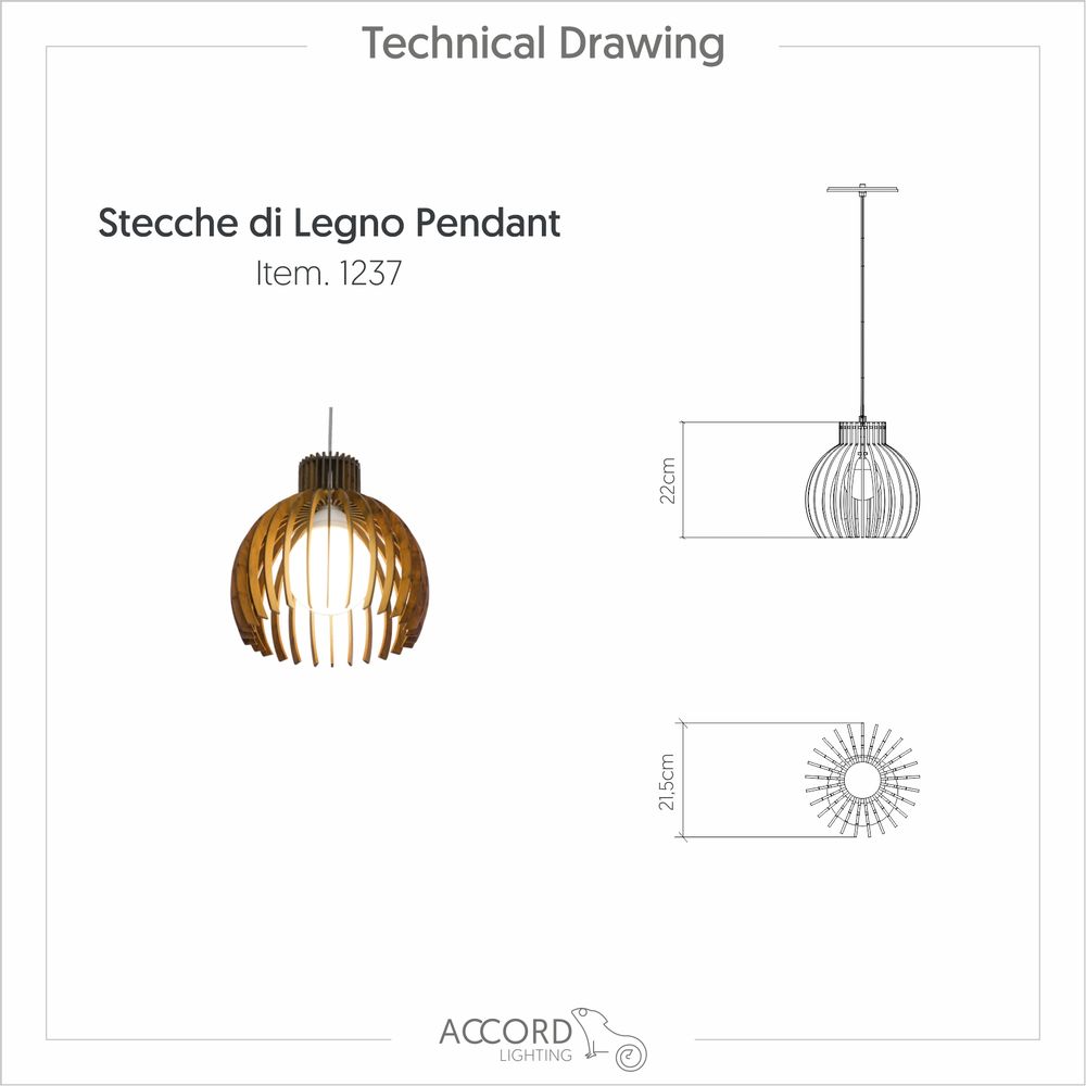 Floor lamps - Stecche di Legno Collection - ACCORD LIGHTING