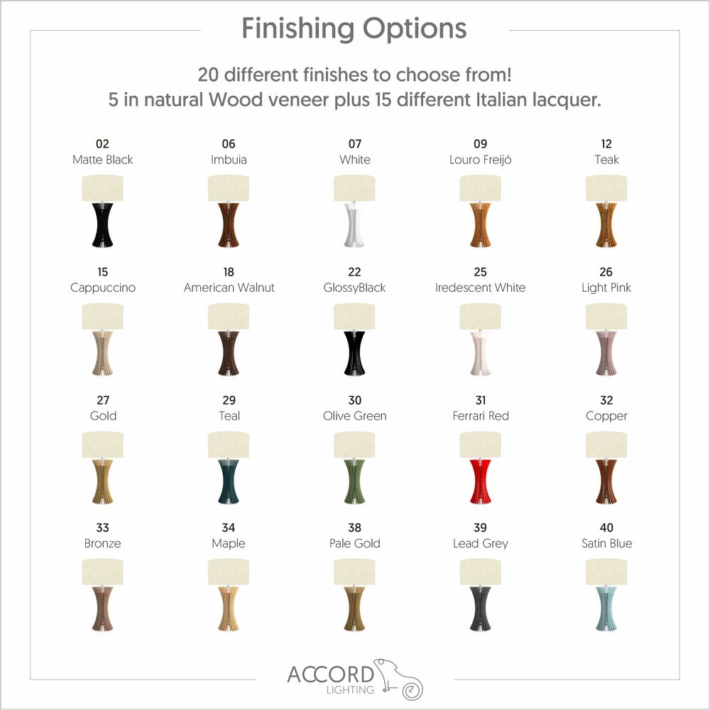 Floor lamps - Stecche di Legno Collection - ACCORD LIGHTING