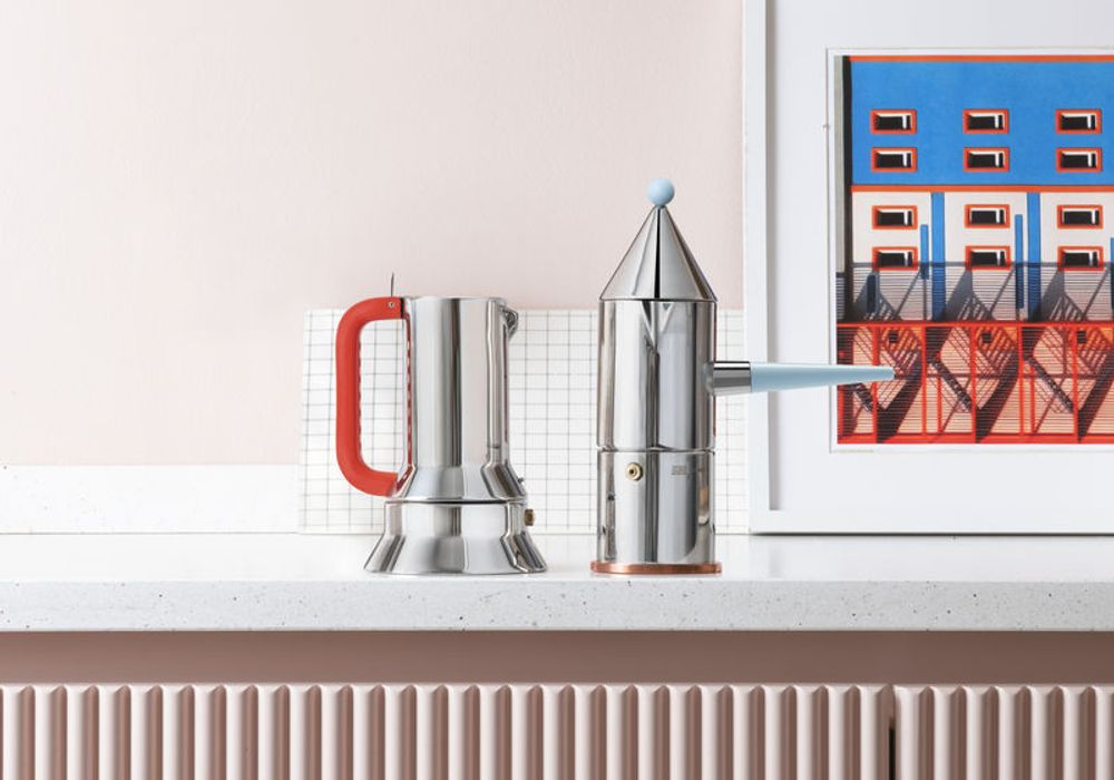 Tea and coffee accessories - 9090/3 100 - 9090 manico forato - ALESSI