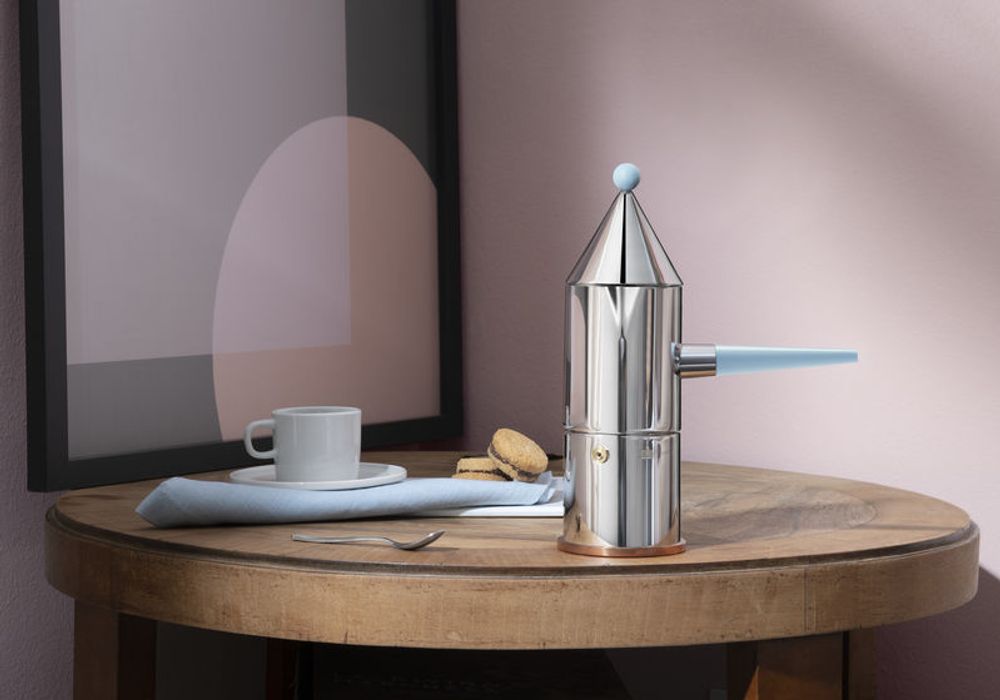 Accessoires thé et café - La conica manico lungo - Alessi 100 Values Collection - ALESSI