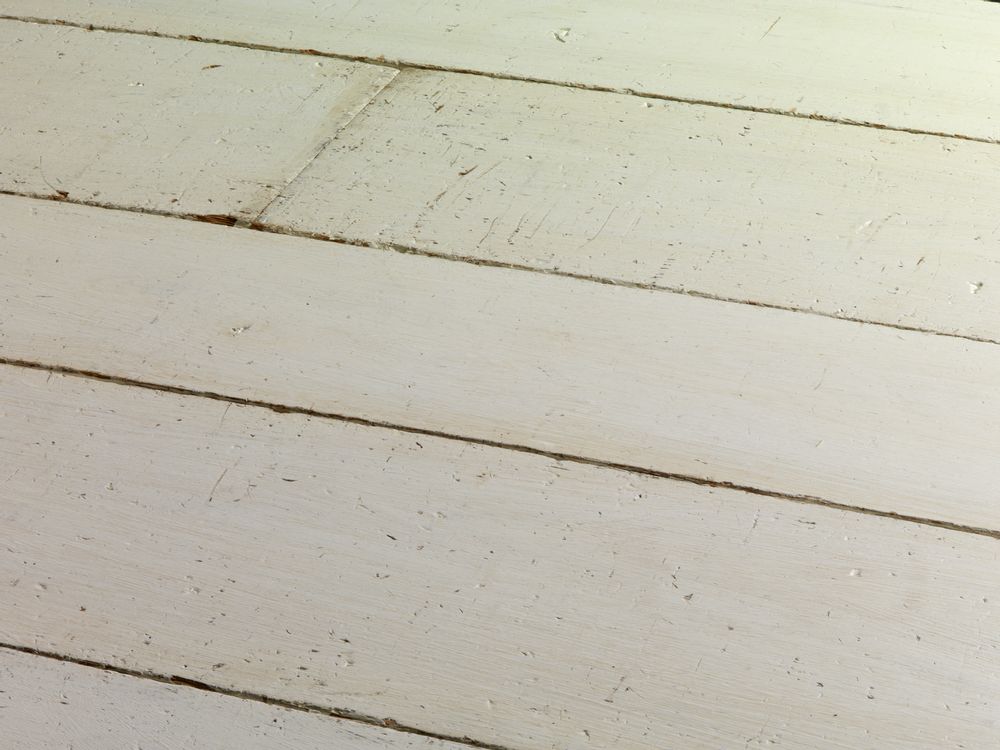 Parquets - Rétro - plancher vieilli, vintage peint. - ARBONY