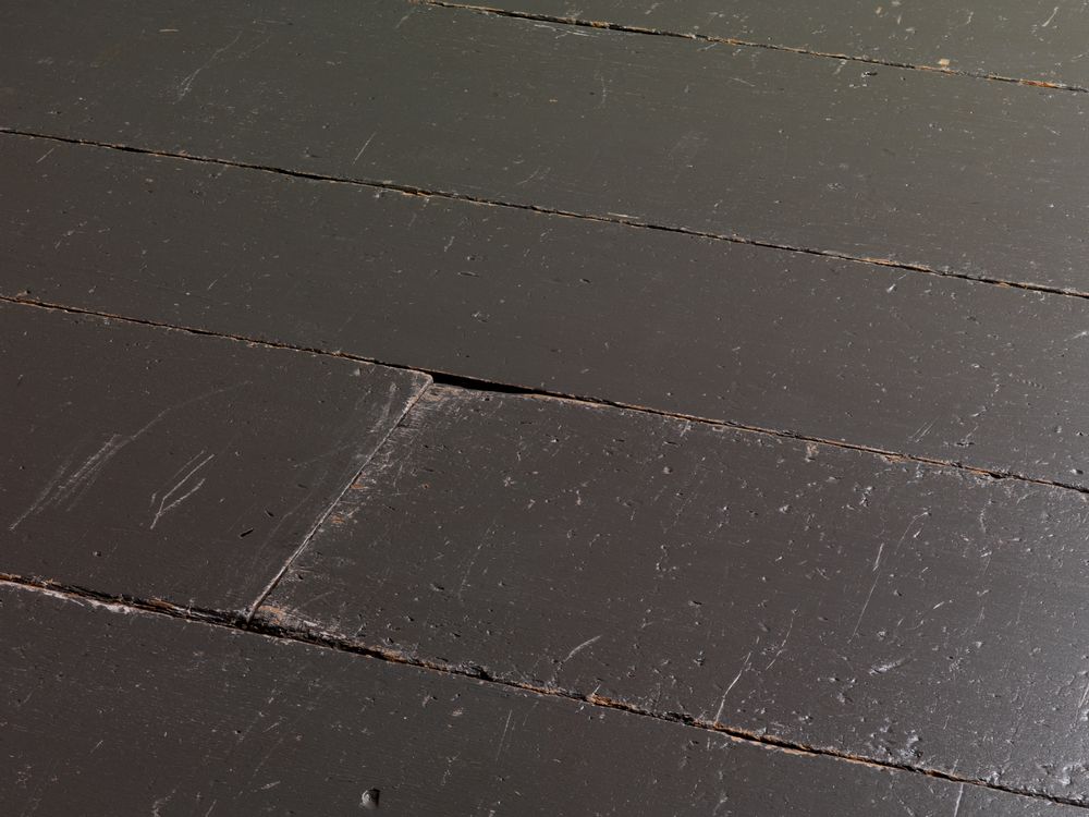 Parquets - Rétro - plancher vieilli, vintage peint. - ARBONY