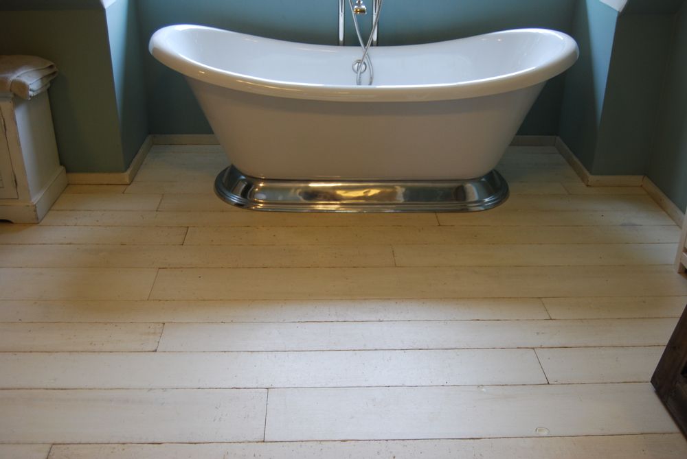 Parquets - Rétro - plancher vieilli, vintage peint. - ARBONY