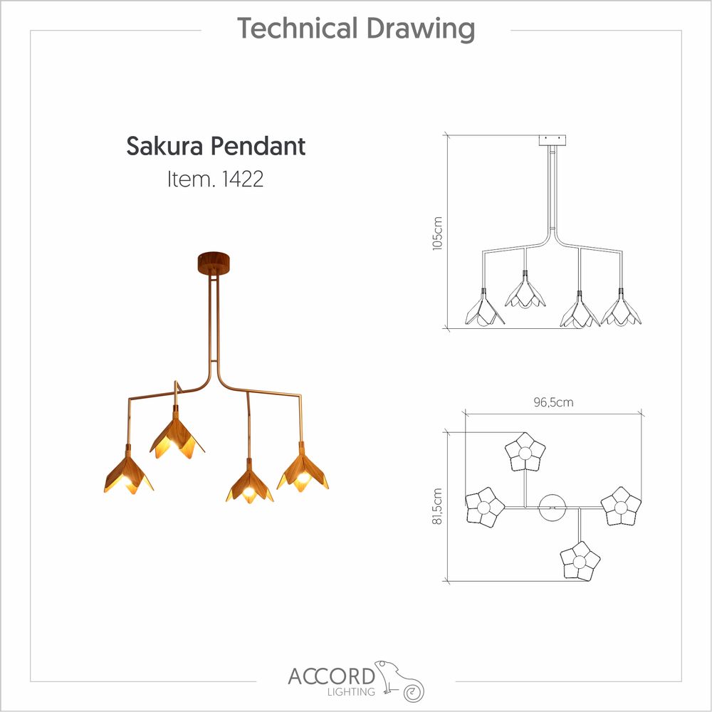 Wall lamps - Sakura Collection - ACCORD LIGHTING