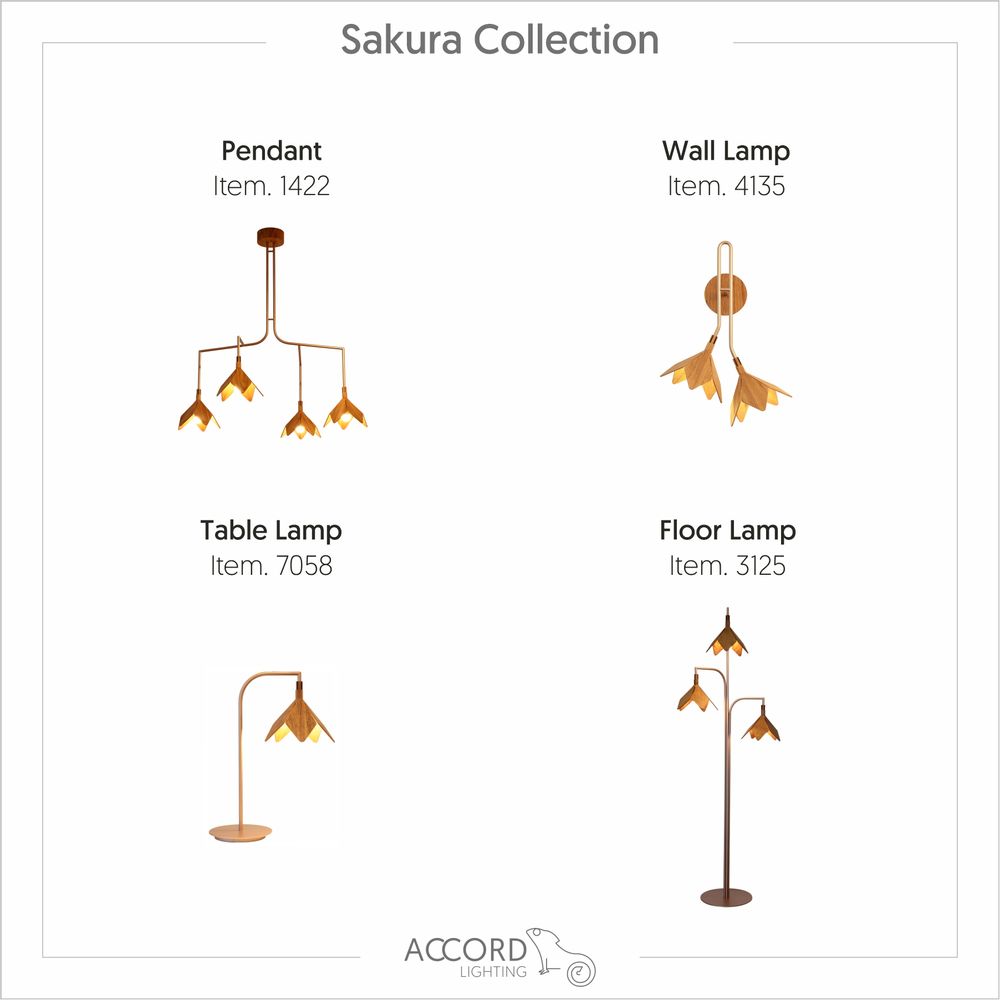 Wall lamps - Sakura Collection - ACCORD LIGHTING