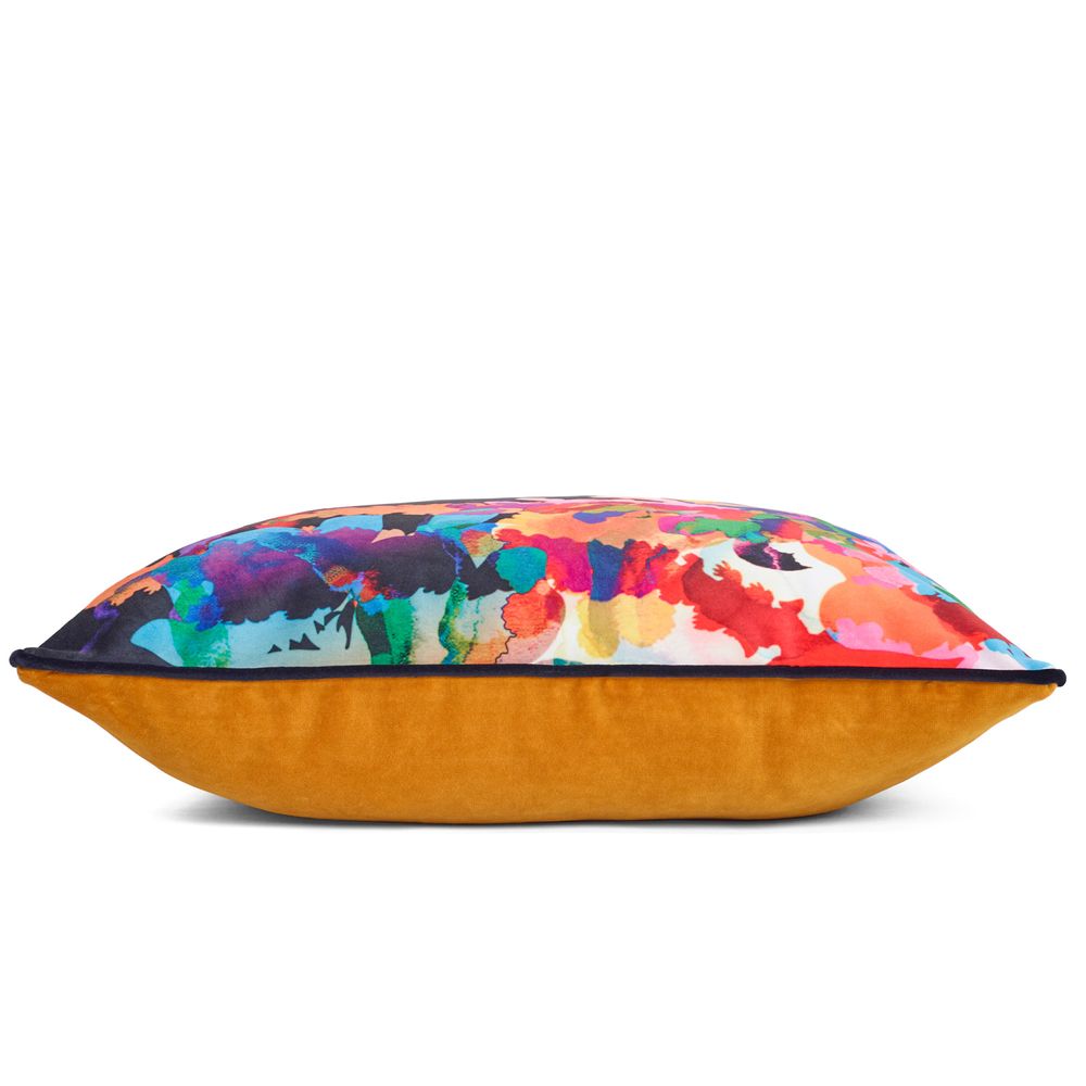 Fabric cushions - Pastoral Velvet Cushion - AMÉLIE CHOQUET