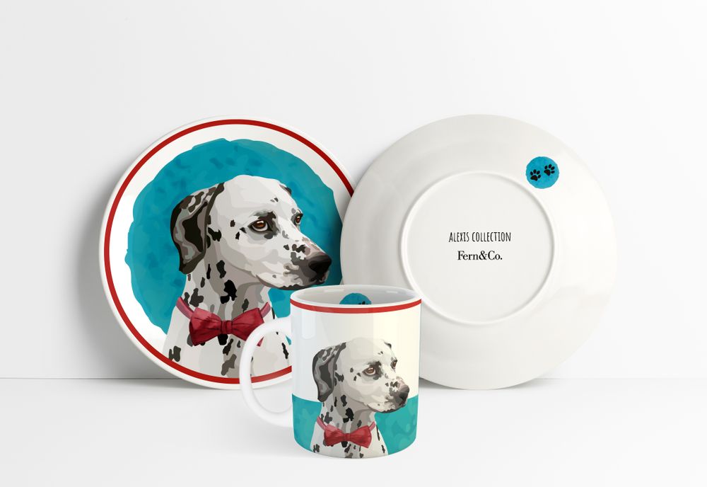 Everyday plates - Alexis Collection - FERN&CO.
