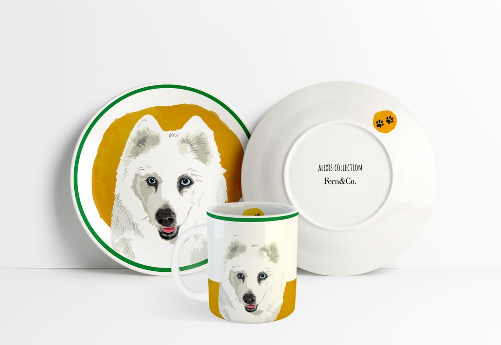 Everyday plates - Alexis Collection - FERN&CO.