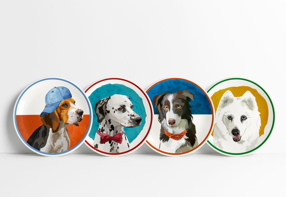Everyday plates - Alexis Collection - FERN&CO.