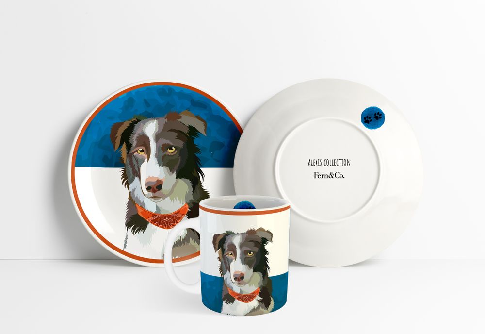 Everyday plates - Alexis Collection - FERN&CO.