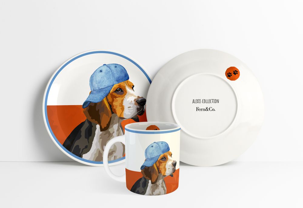 Everyday plates - Alexis Collection - FERN&CO.