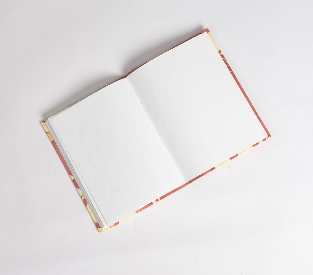 Papeterie - Carnet en papier artisanal marbré - QALARA