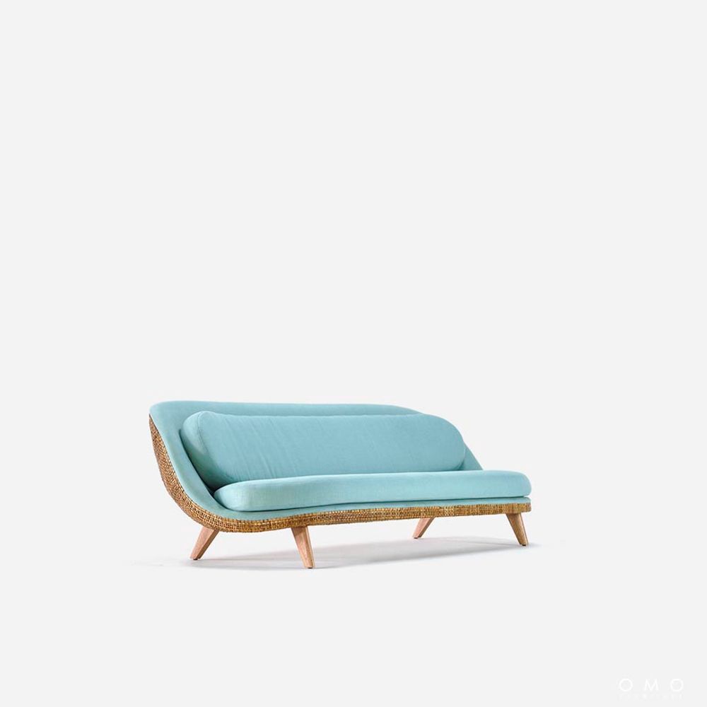 Sofas for hospitalities & contracts - OMO FURNITURE Flamenco 3 Seater Sofa - DESIGN COMMUNE
