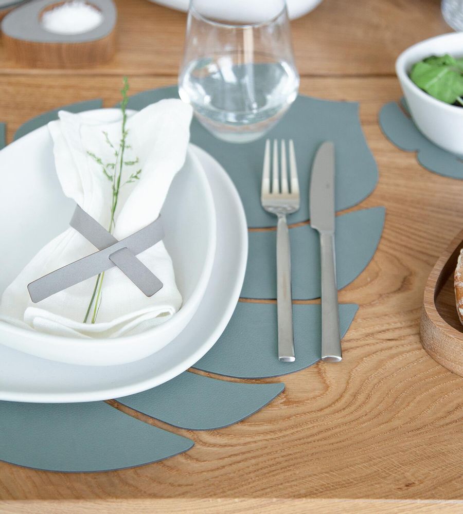 Dessous de plat - TAPIS DE TABLE FEUILLE - LIND DNA