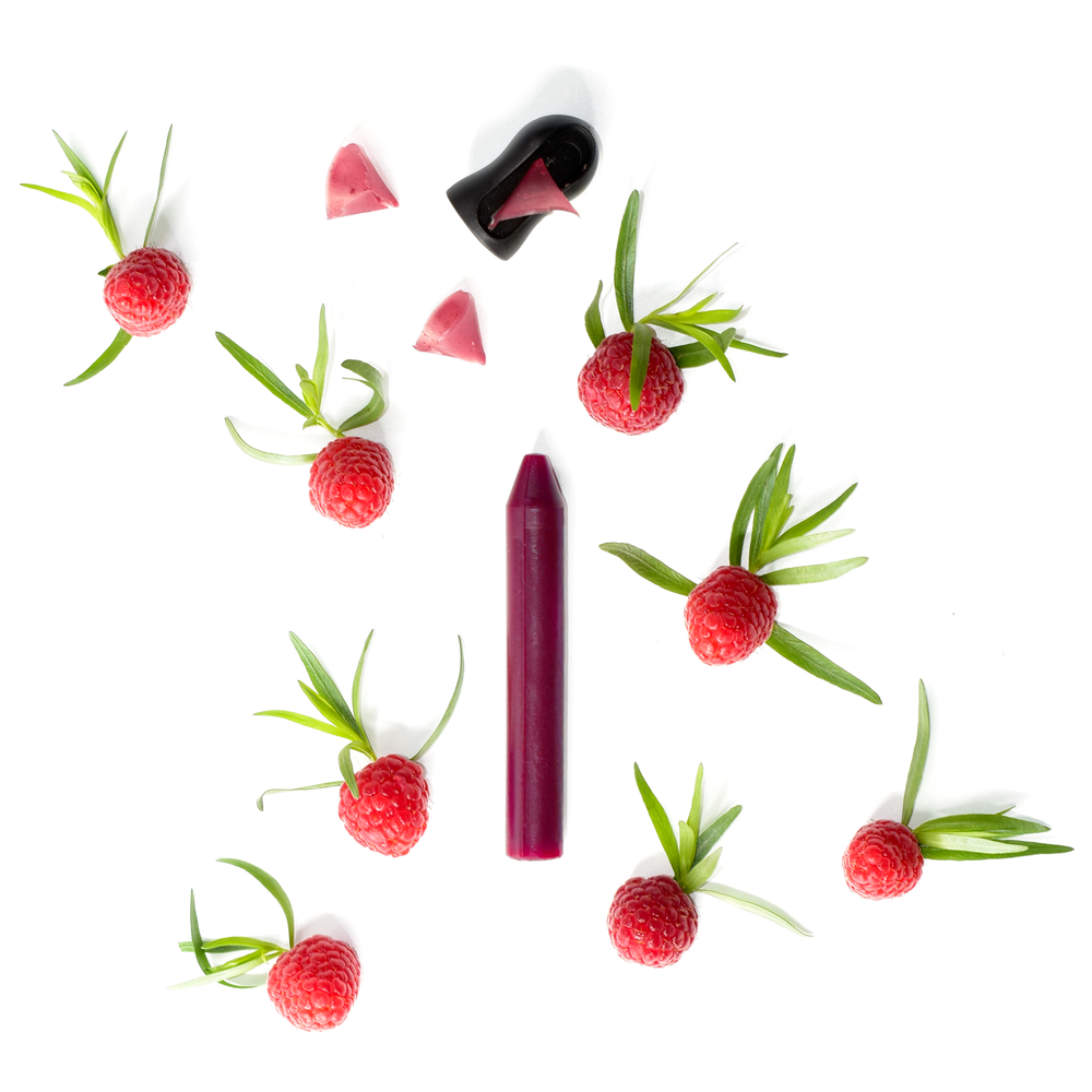 Épicerie fine - Coffret d'Assaisonnements à tailler 3 crayons Gastronaute : Framboise & estragon, Curry & curcuma, Paprika fumé – Biologique. - OCNI FACTORY