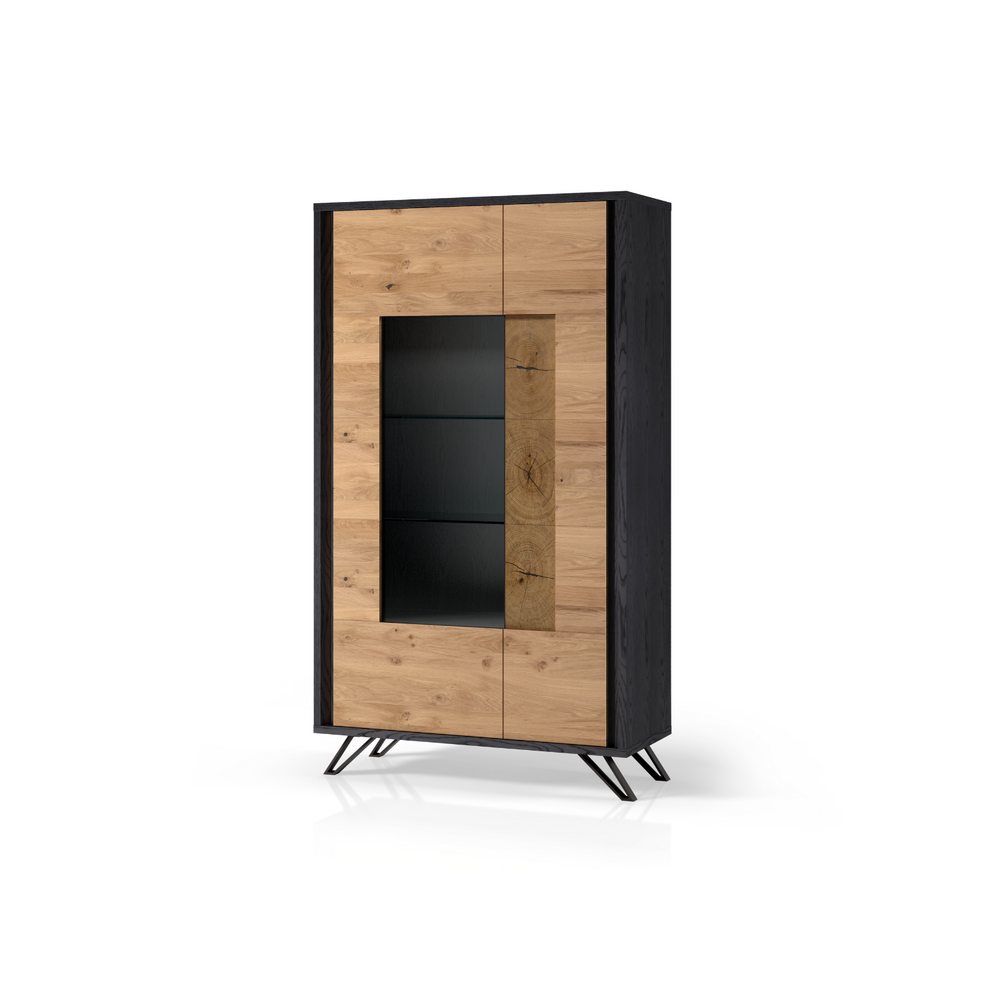 Shelves - Megan Display Cabinet - ZAGAS FURNITURE