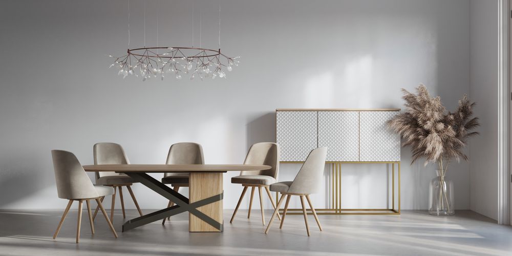 Dining Tables - Oblique Dining Table - ZAGAS FURNITURE