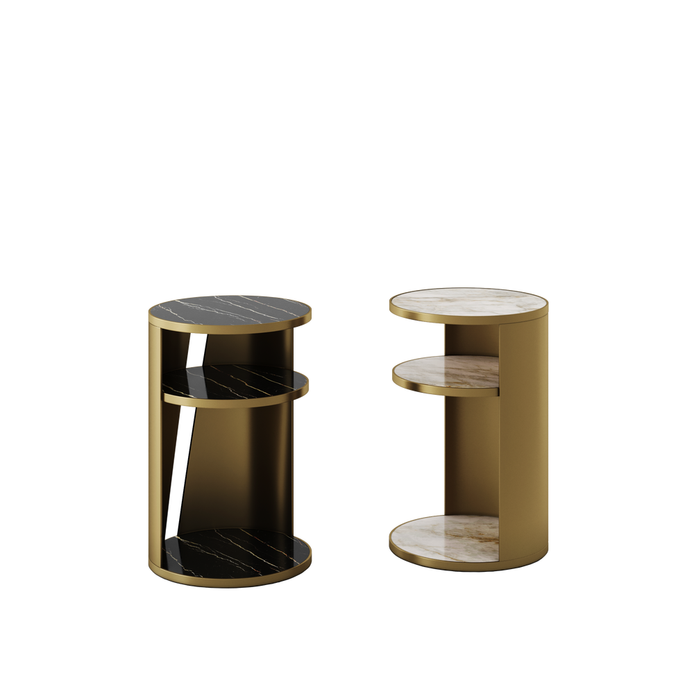 Coffee tables - Aura Side Table - ZAGAS FURNITURE