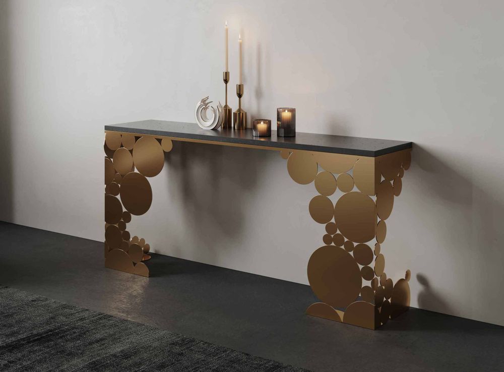Consoles - LIVELY Console béton CO33 - un hommage à la féminité - CO33 EXKLUSIVE BETONMÖBEL