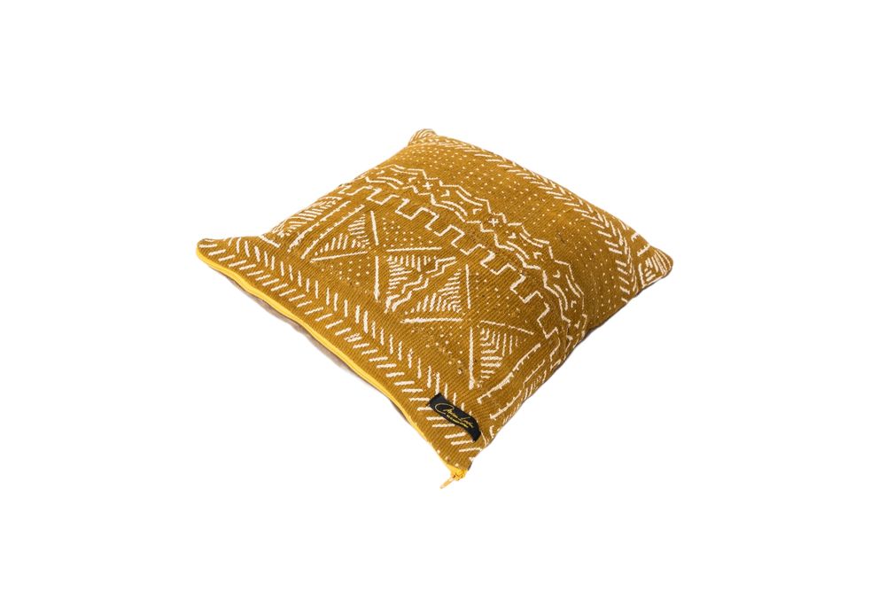 Coussins textile - Coussin bogolan 40cm x 40cm. - MAISON LAADANI