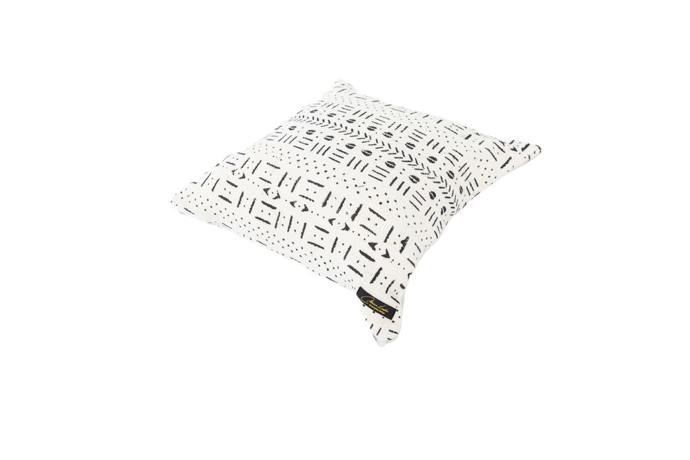 Coussins textile - Coussin bogolan 40cm x 40cm. - MAISON LAADANI