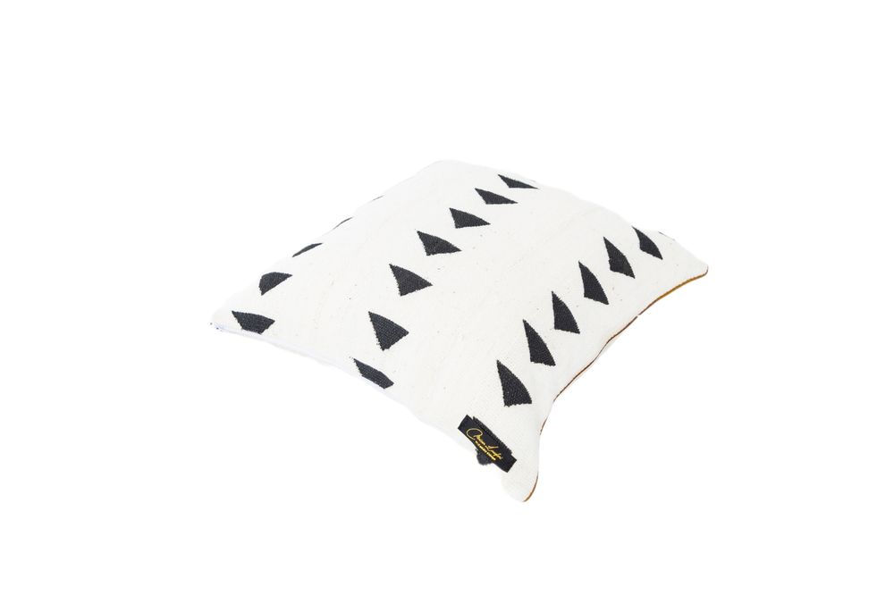 Coussins textile - Coussin bogolan 40cm x 40cm. - MAISON LAADANI
