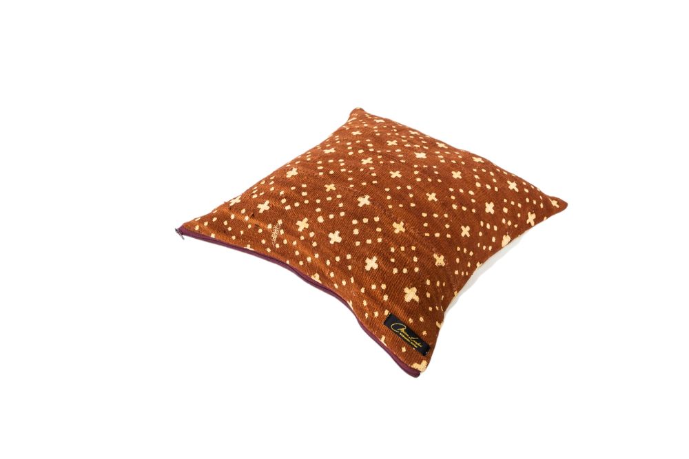 Coussins textile - Coussin bogolan 40cm x 40cm. - MAISON LAADANI