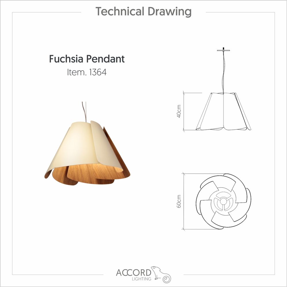 Hanging lights - Fuchsia Collection - ACCORD LIGHTING