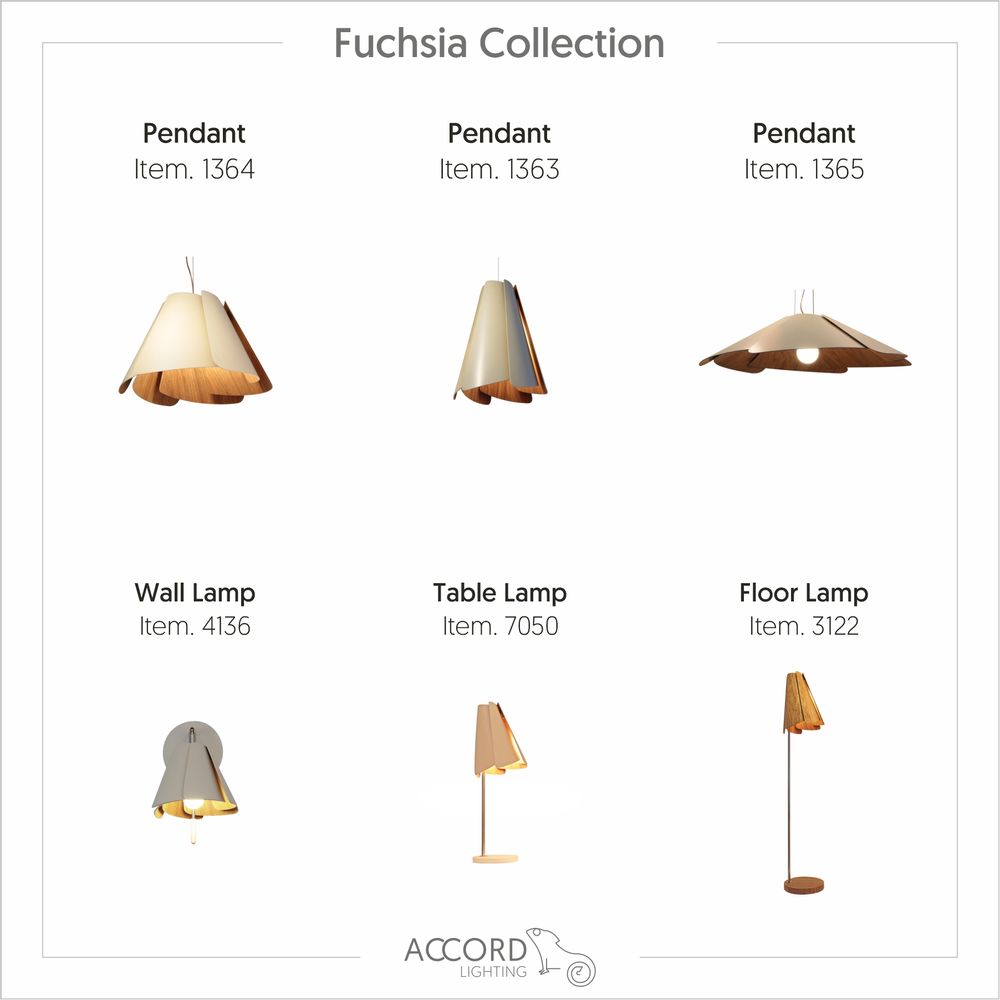 Hanging lights - Fuchsia Collection - ACCORD LIGHTING