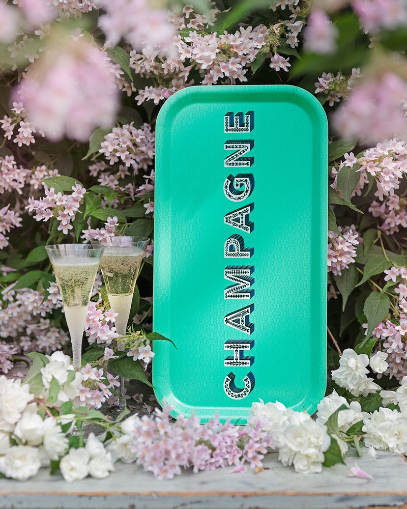 Trays - CHAMPAGNE - tray - Serving trays - JAMIDA OF SWEDEN
