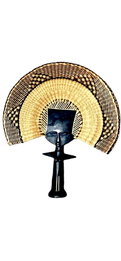 Objets de décoration - Eventail bolga Ashanti AKWABA - MAISON LAADANI