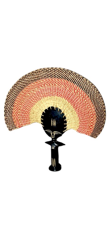Objets de décoration - Eventail bolga Ashanti AKWABA - MAISON LAADANI