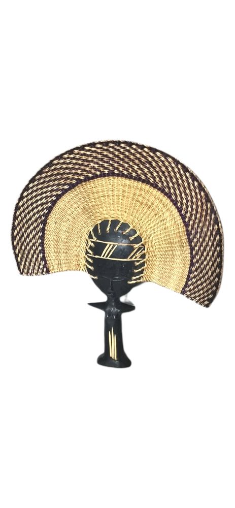 Objets de décoration - Eventail bolga Ashanti AKWABA - MAISON LAADANI