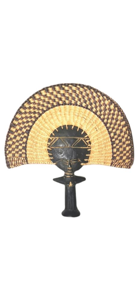 Objets de décoration - Eventail bolga Ashanti AKWABA - MAISON LAADANI