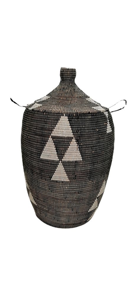 Decorative objects - Large braided basket - MAISON LAADANI