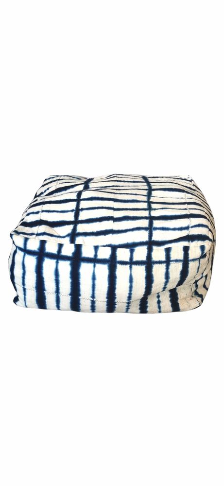 Ottomans - Alioune Big Bogolan Pouf - MAISON LAADANI