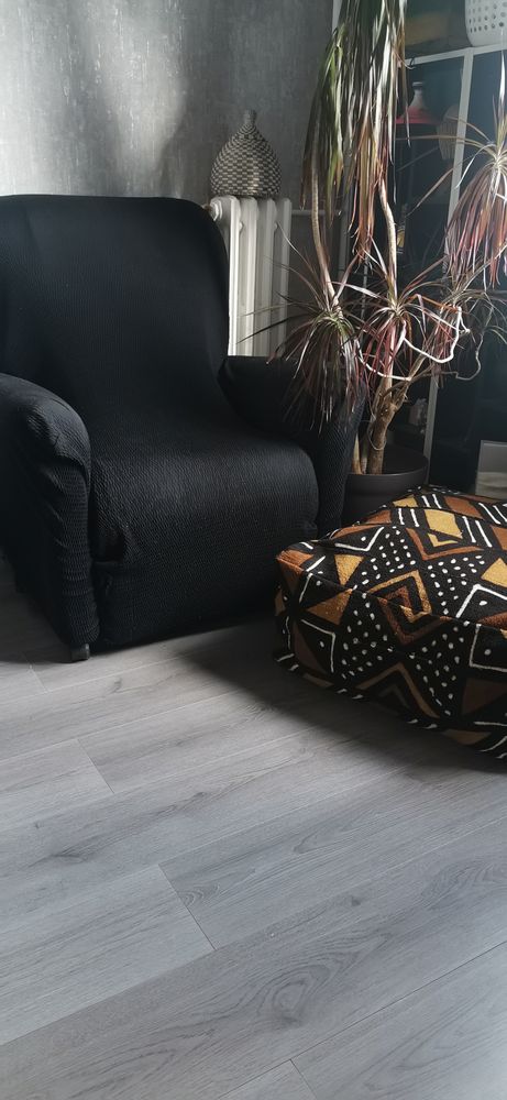 Ottomans - Alioune Big Bogolan Pouf - MAISON LAADANI