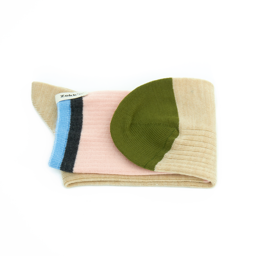 Socks - Bertha, single sock, mix & match - ZOKK'N - SINGLE SOCKS