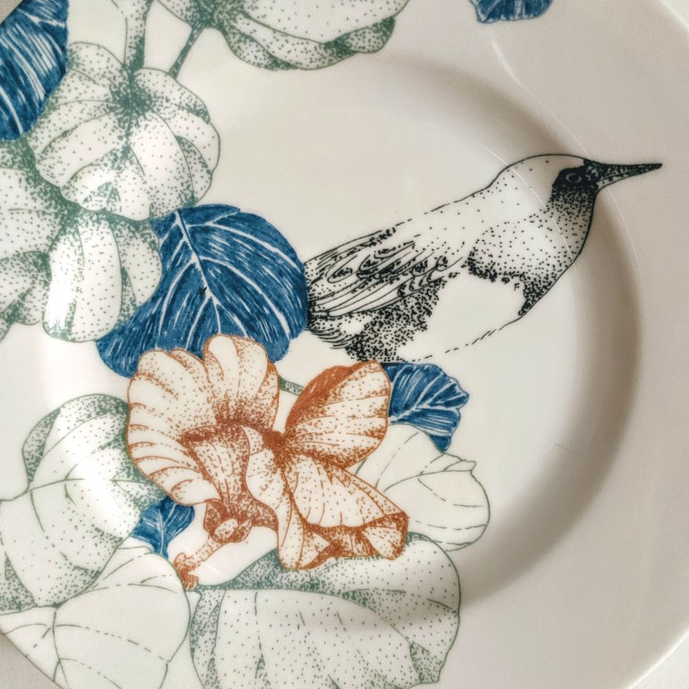 Autres décorations murales - Ensemble en porcelaine Birds Song - FRANCESCA COLOMBO