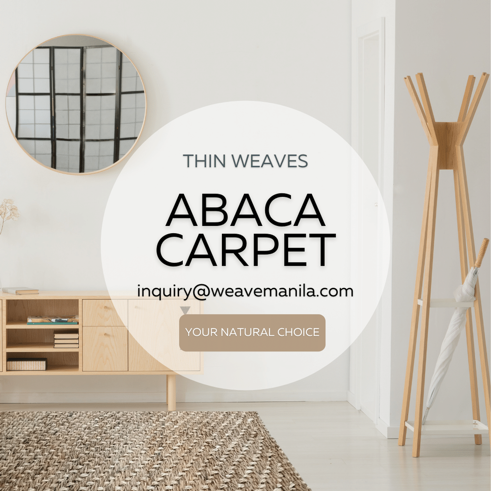 Tapis classiques - CRÉMERIA BICOLORE ET ÉCORCE DES BAHAMAS - WEAVEMANILA