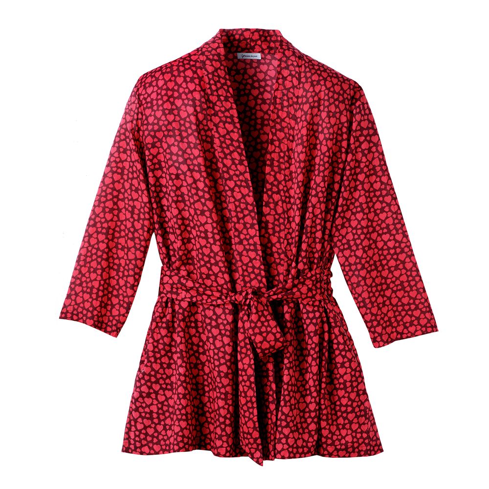 Homewear - Juliette short kimono print - GERMAINE DES PRES