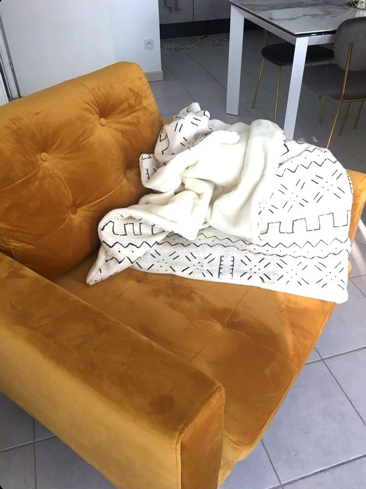 Decorative objects - Plaid, Bogolan Sofa Throw - MAISON LAADANI