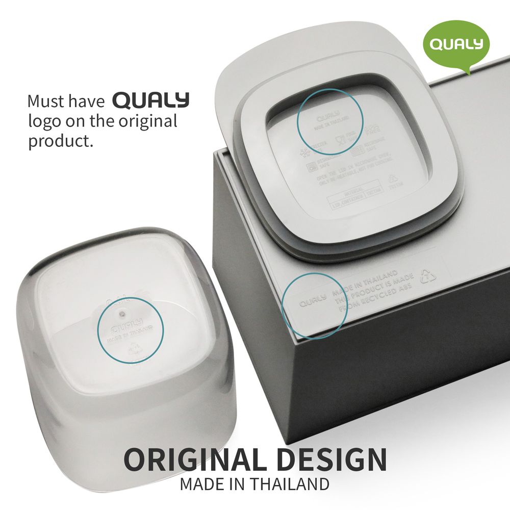 Everyday plates - Flat Top Storage Jar  Drawer Rack - Kitchenware : Party Drinking glass Coaster Canister Jar Tea and Coffee 100% recyclable. - QUALY DESIGN OFFICIAL